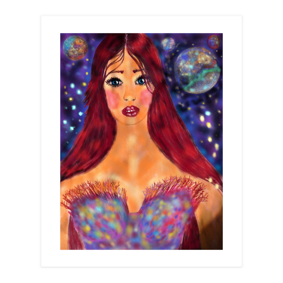 A PRINCESS LOST IN SPACE (Print Only)