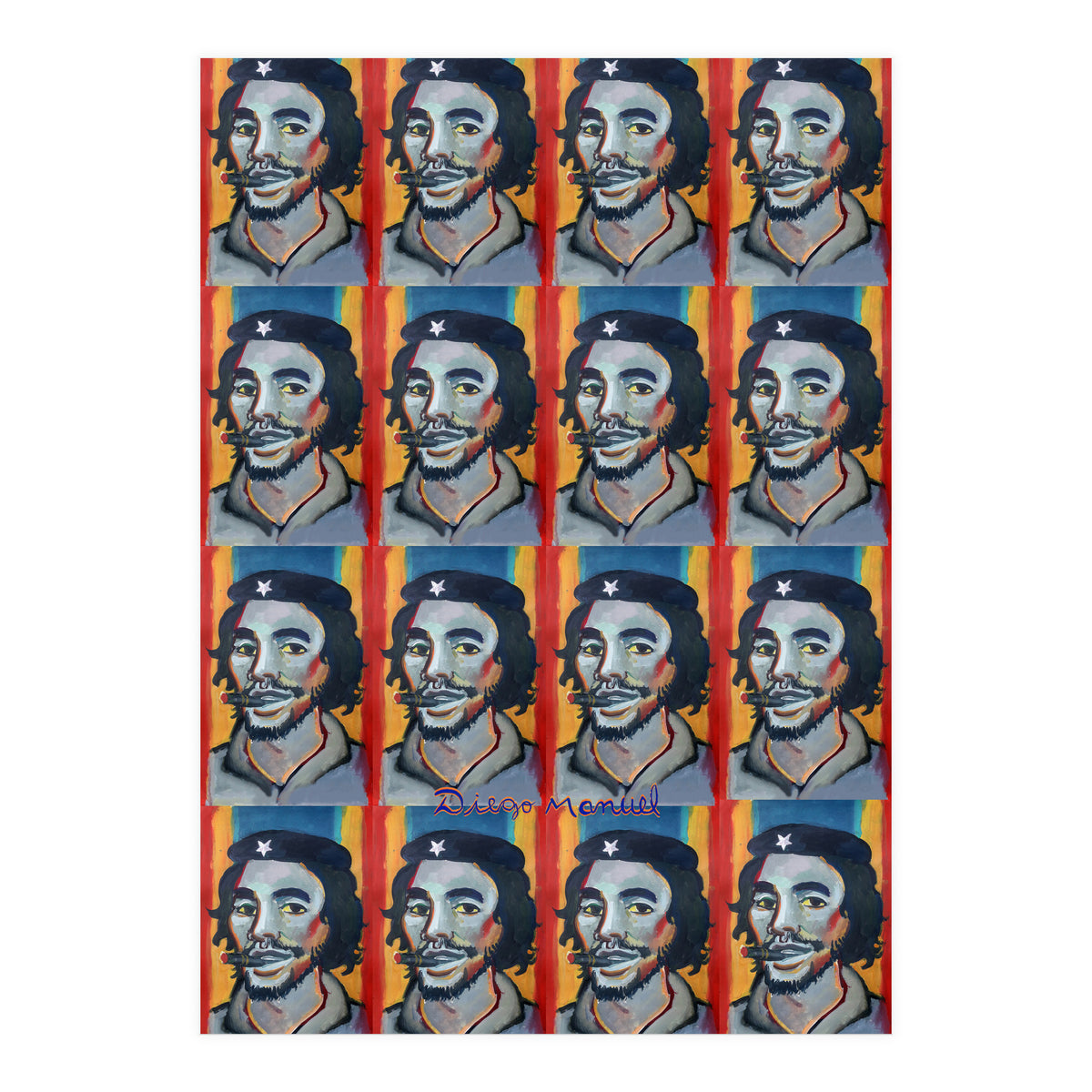 Che Guevara 6 Tapiz (Print Only)