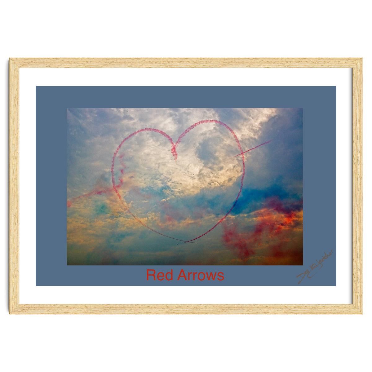 Myarthaus Poster Red Arrows 1