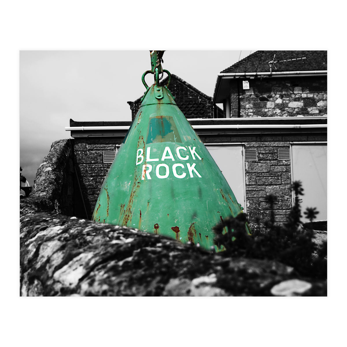 The Seaside Black Rock (Print Only)