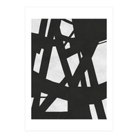 Expressionist black and white I (Print Only)