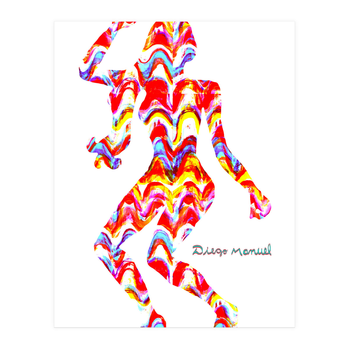 Dance Girl B 17  (Print Only)