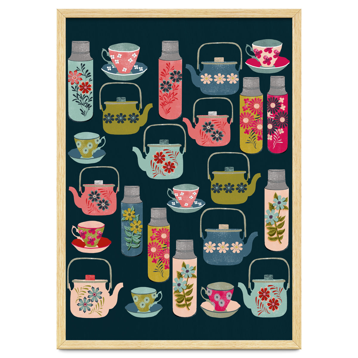 Vintage Thermos and Teapots