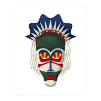 Tribal Mask 17 (Print Only)