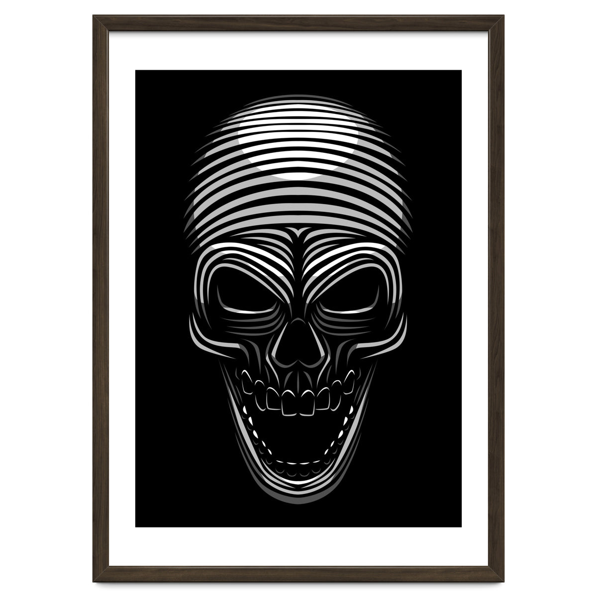 Lines Skull