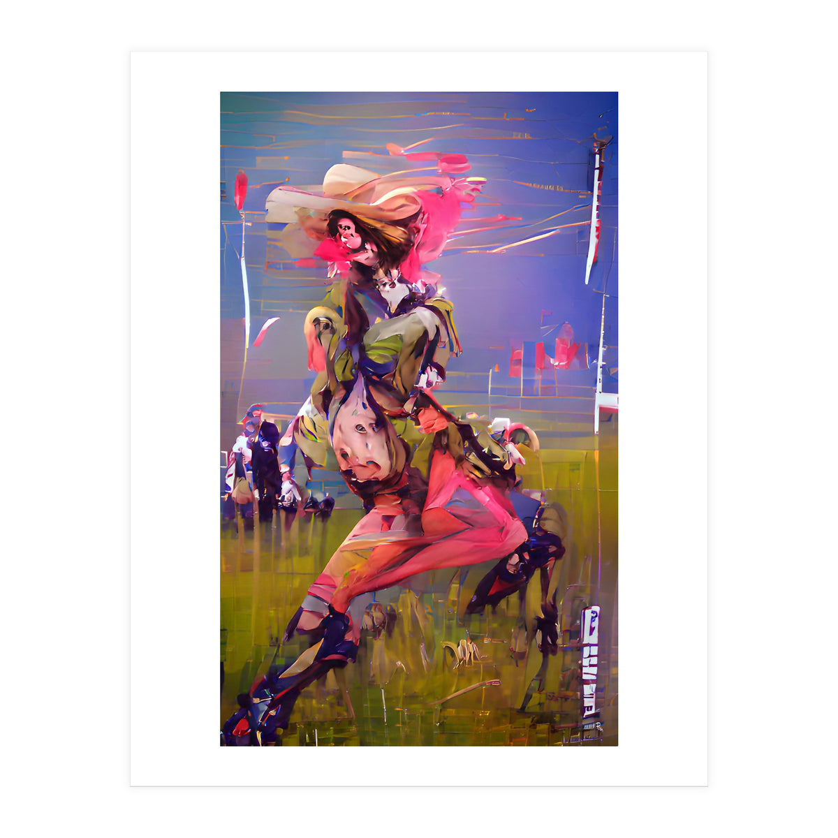 She's a maniac no1 (Print Only)