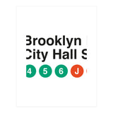 Vignelli's Subway Sign (Print Only) thumbnail