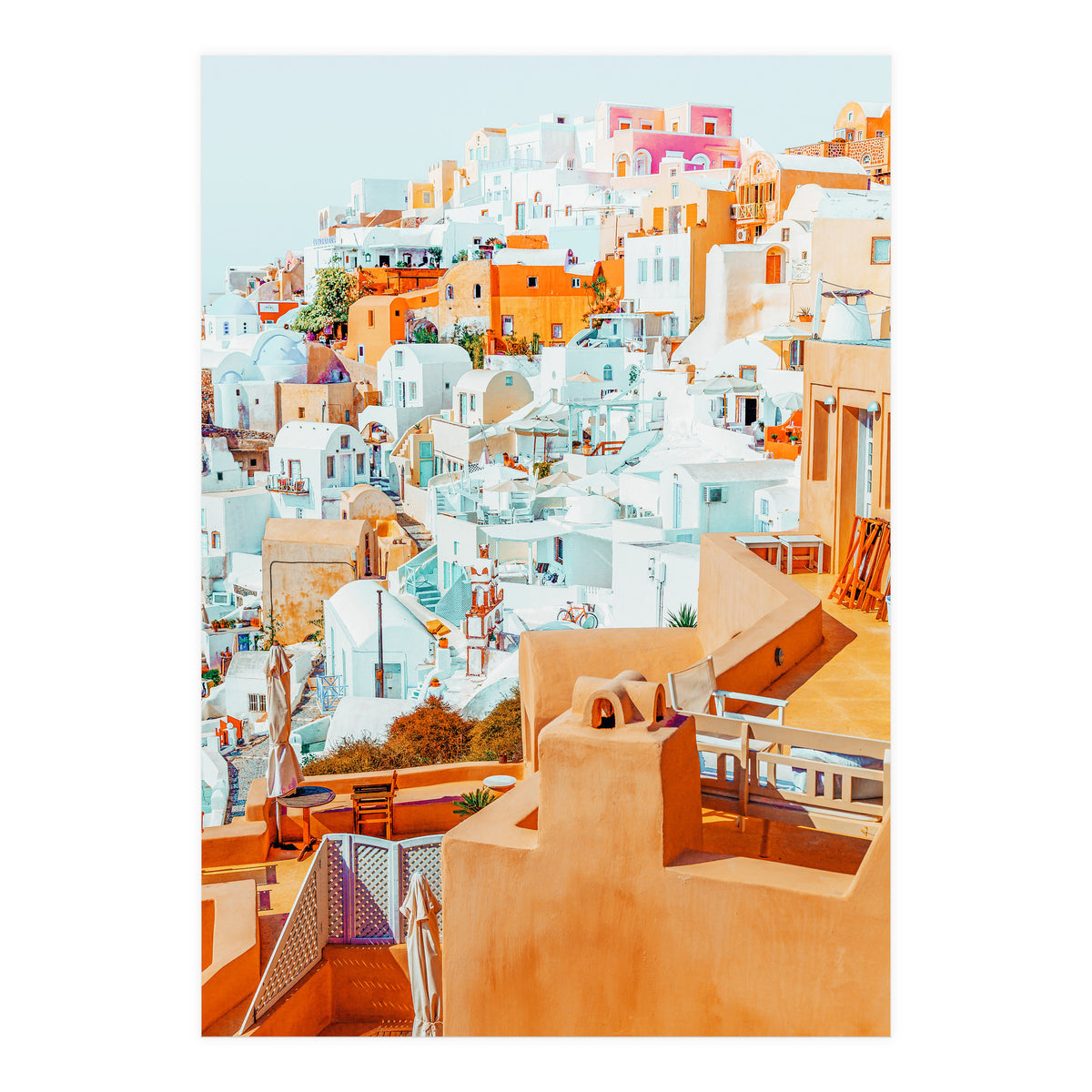 Santorini Vacay (Print Only)