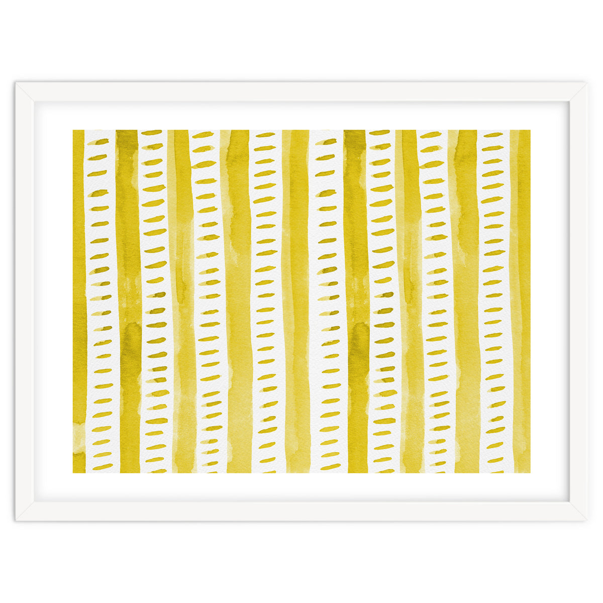Vertical Yellow Lines