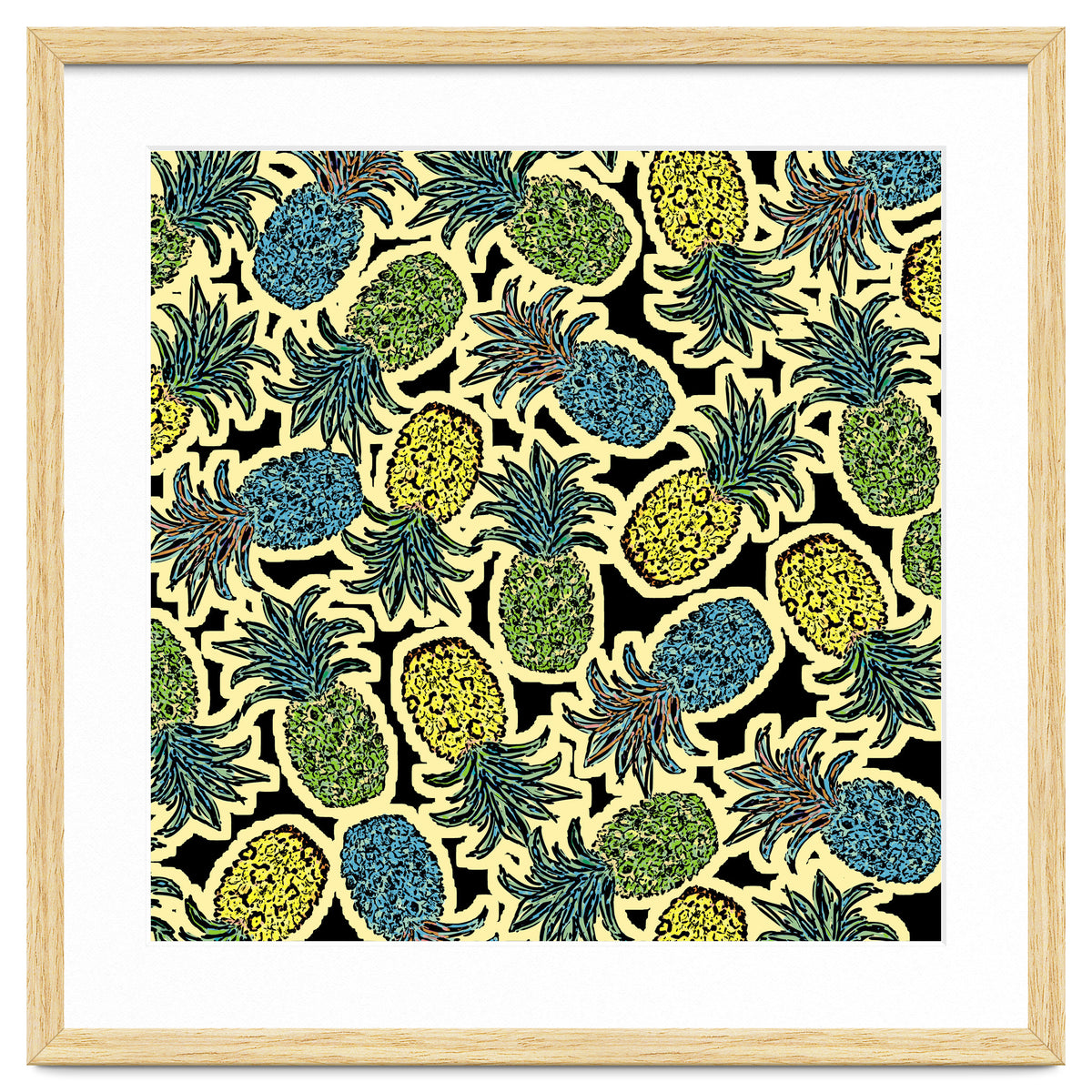 Pineapple Pandemonium Retro Tone