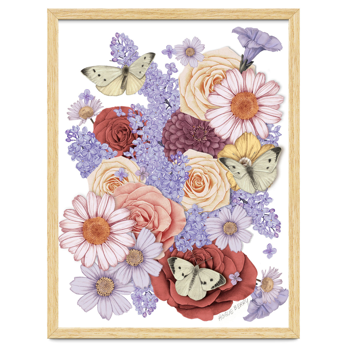 Flowers and Butterflies