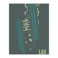 LAX Airport Layout (Print Only)