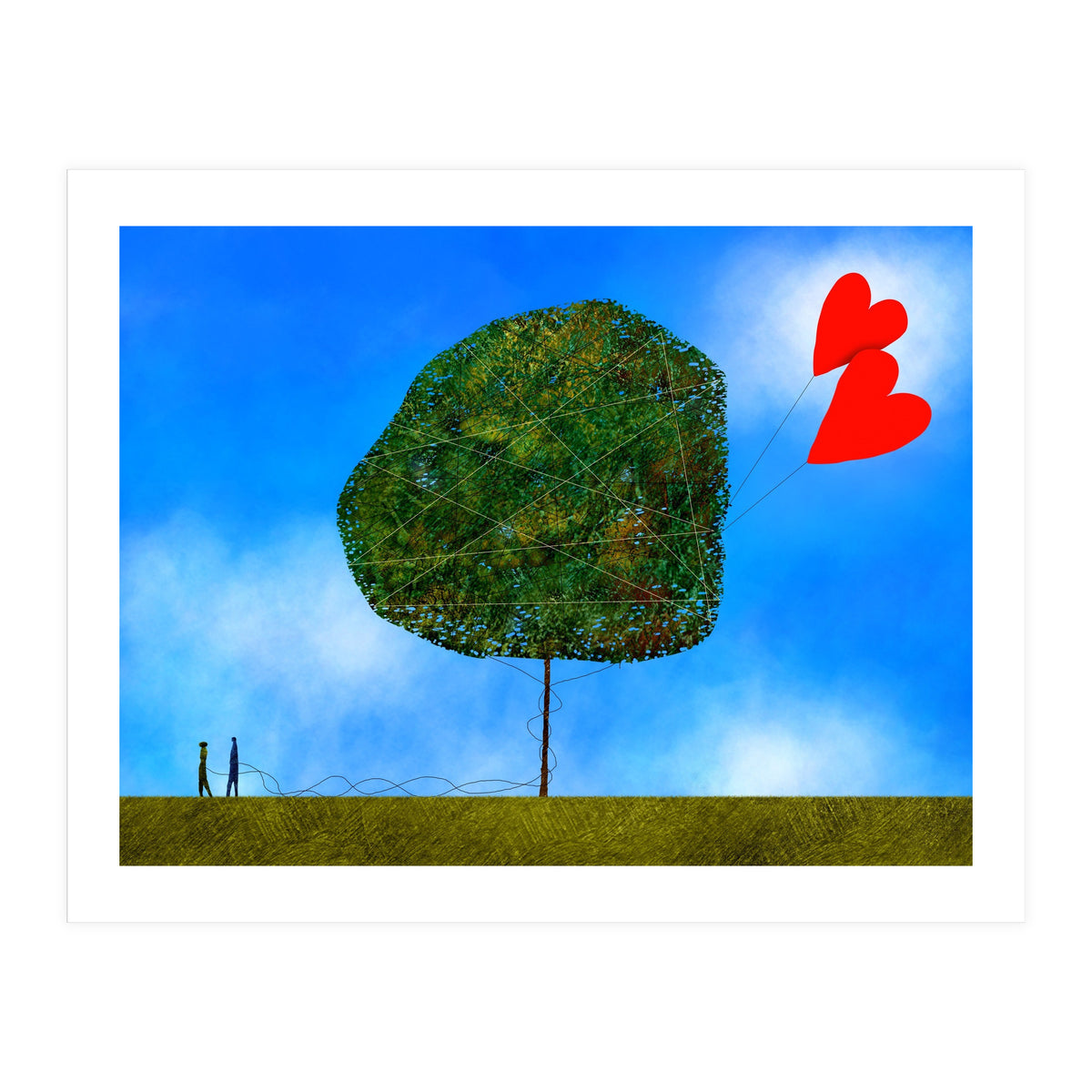 Tangled Up In Love (Print Only)