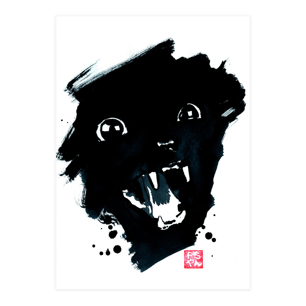 Scream Cat (Print Only)