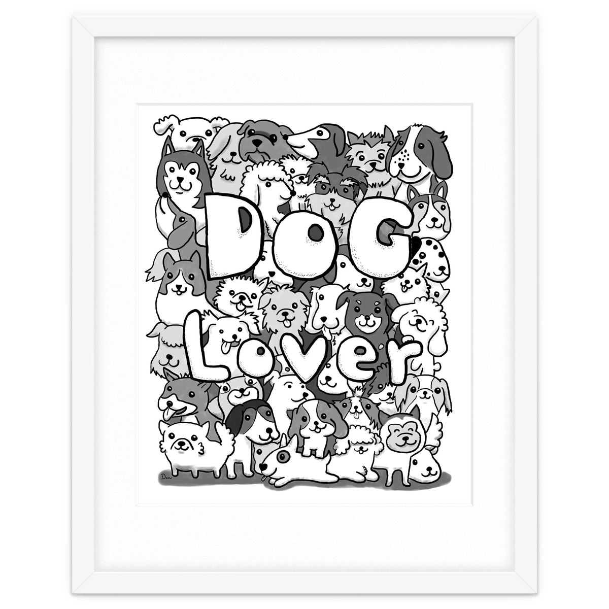 Doodle 72:  Dog Lover