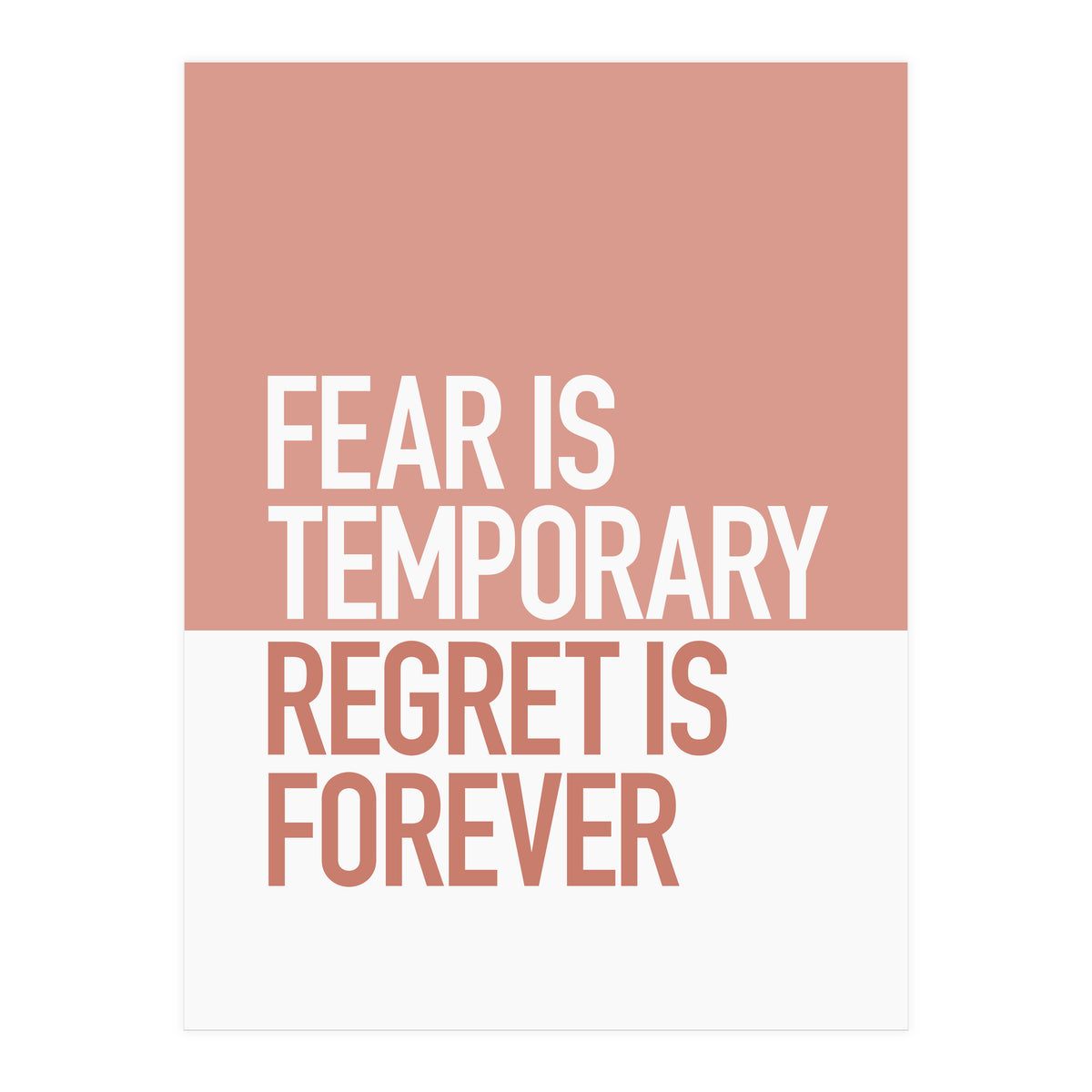 REGRET FOREVER (Print Only)