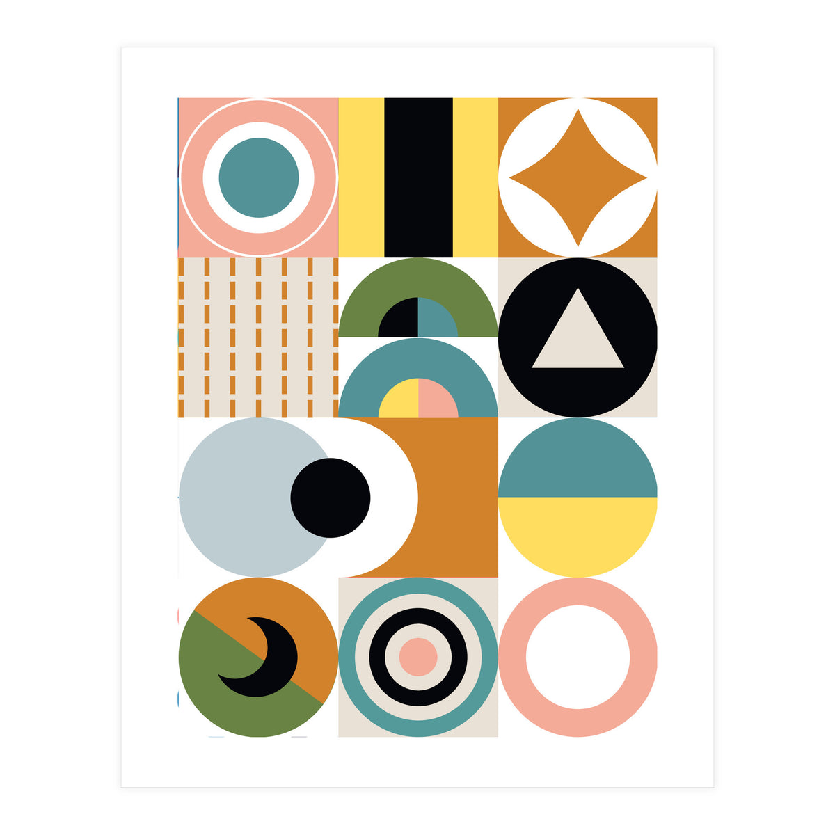 Mescolanza - Rebelion of Geometrica  (Print Only)