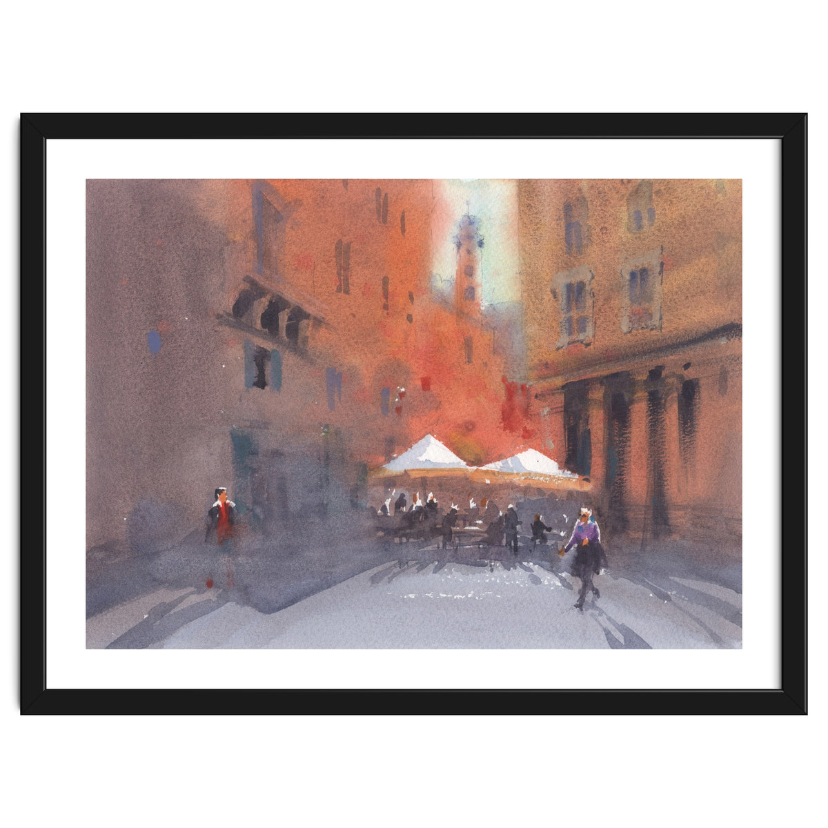 Italian morning coffee