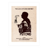 Hitchcock Psycho movie poster (Print Only) thumbnail