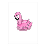 Pool Float Flamingo (Print Only) thumbnail