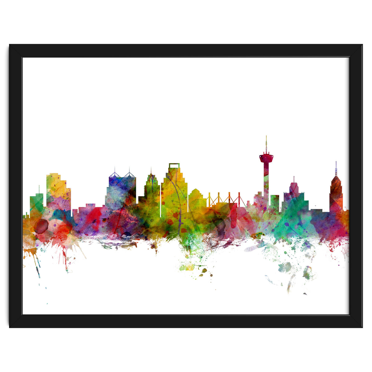 San Antonio Texas Skyline