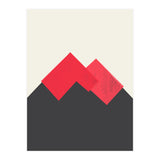 Pastel Mountains II Volcano (Print Only) thumbnail