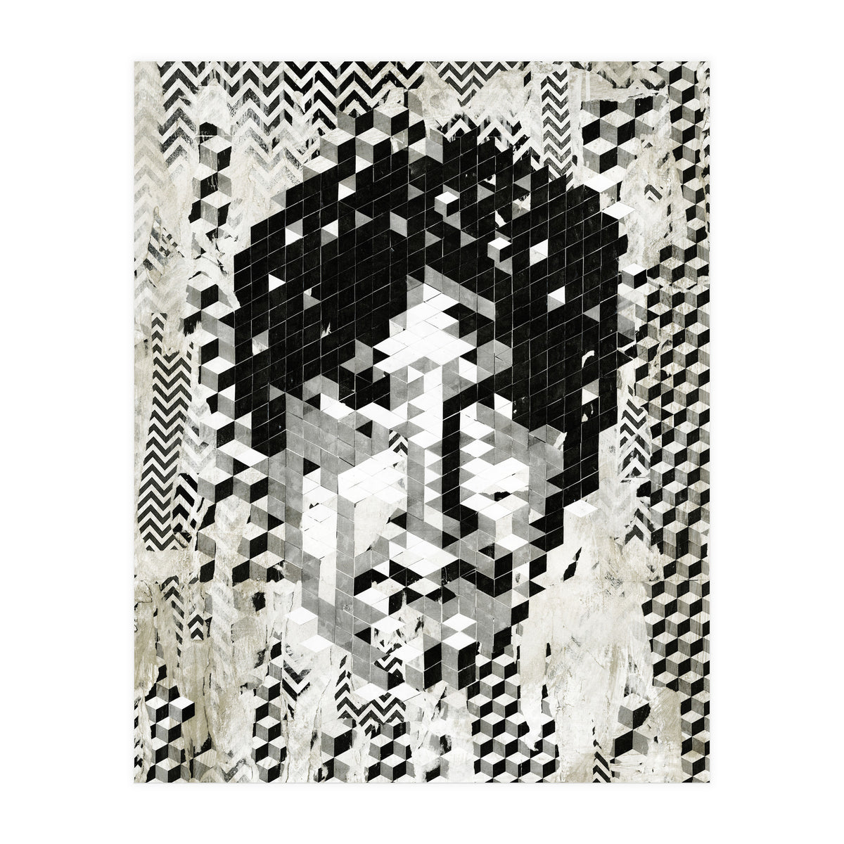 Cube Head (Print Only)