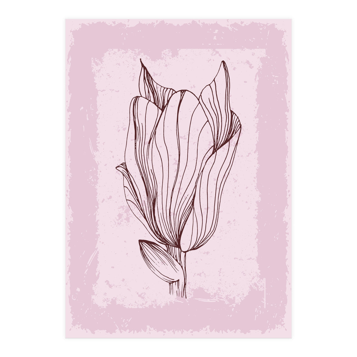 Magnolia Abstract Geometric Nordic (Print Only)