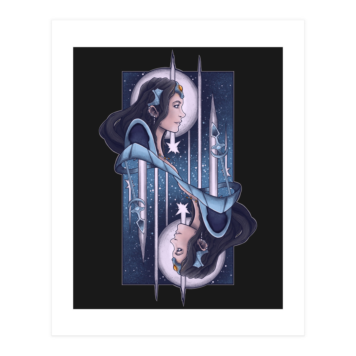 Moon's Priestess (Print Only)