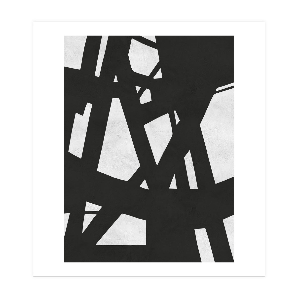 Expressionist black and white I (Print Only)
