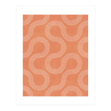 My Favorite Geometric Patterns No.32 - Coral (Print Only) thumbnail