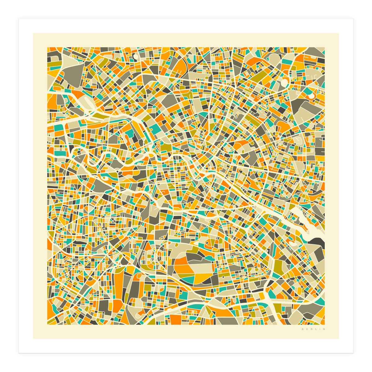 BERLIN MAP (Print Only)