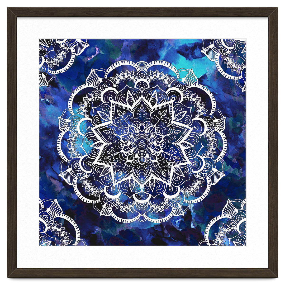 Queen Starring of Mandalas Navy