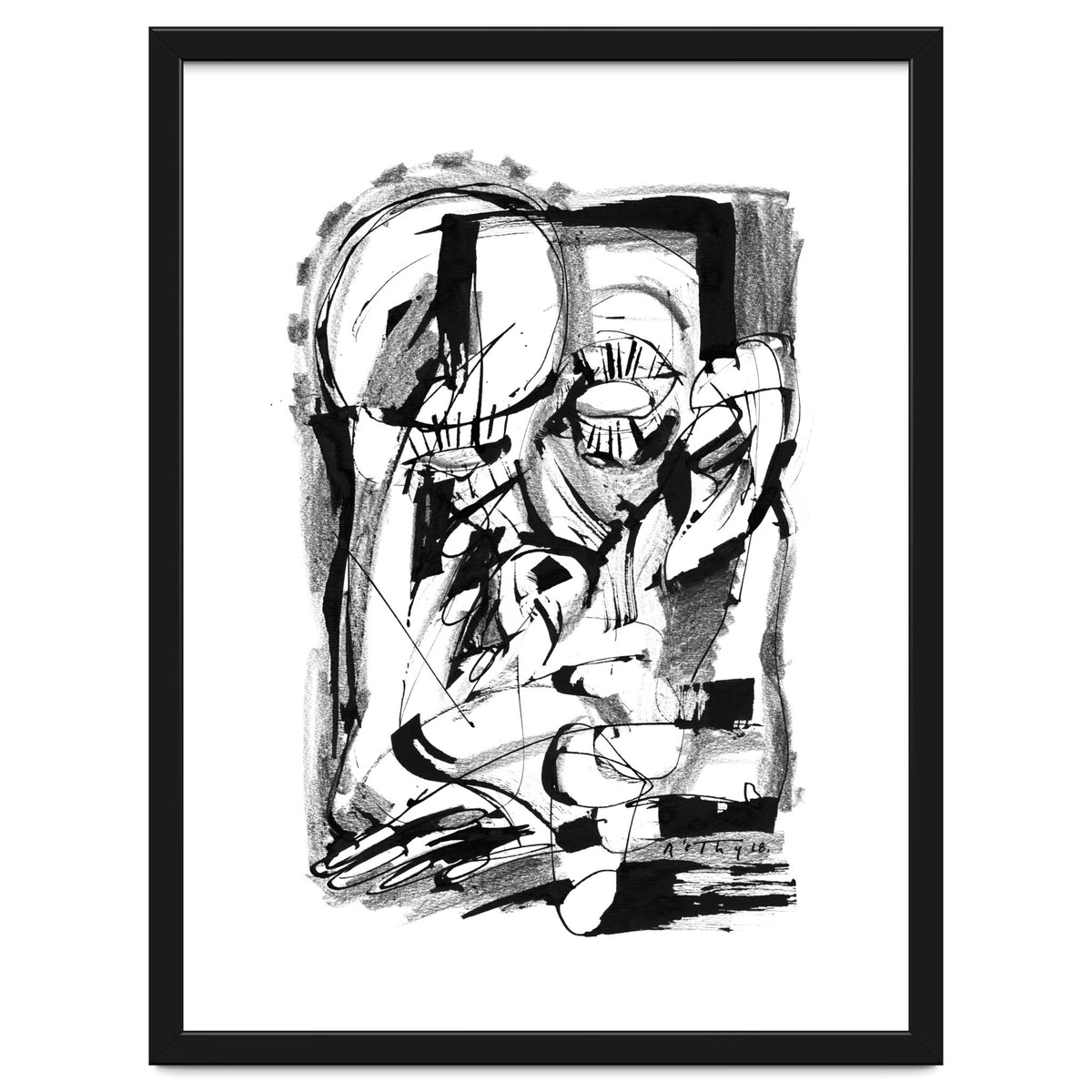 Power of the Mind - b&w