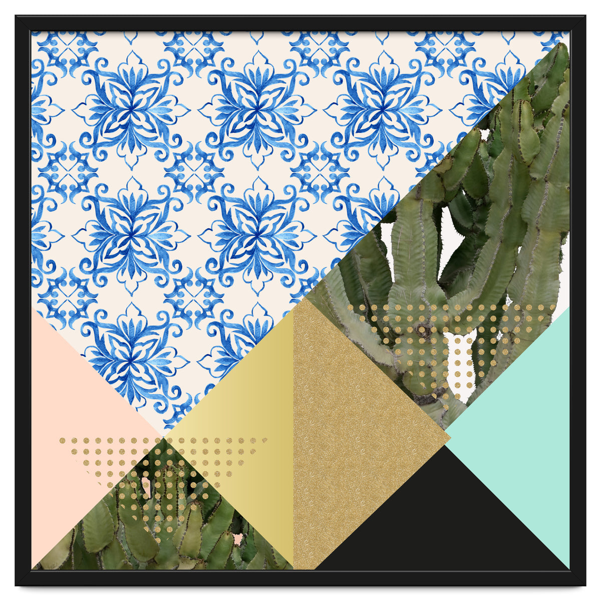 Geometric shapes of patterns and nature I