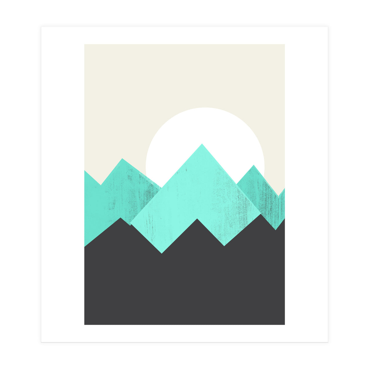 Pastel Mountains IV Sierra (Print Only)