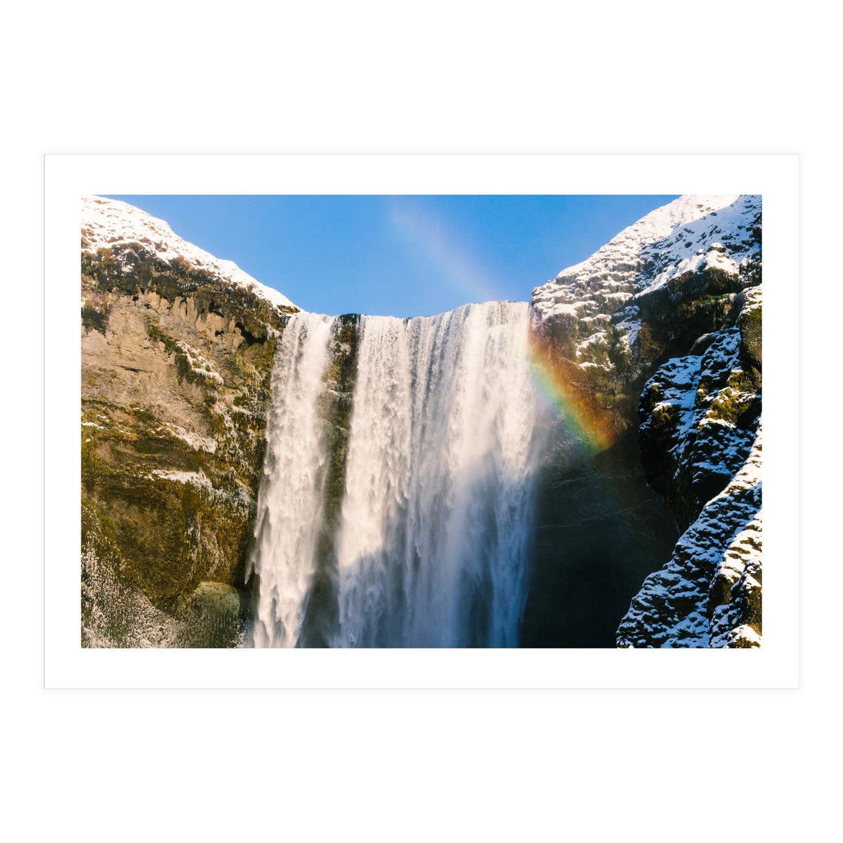 Skogafoss Waterfall Iceland 2 (Print Only)