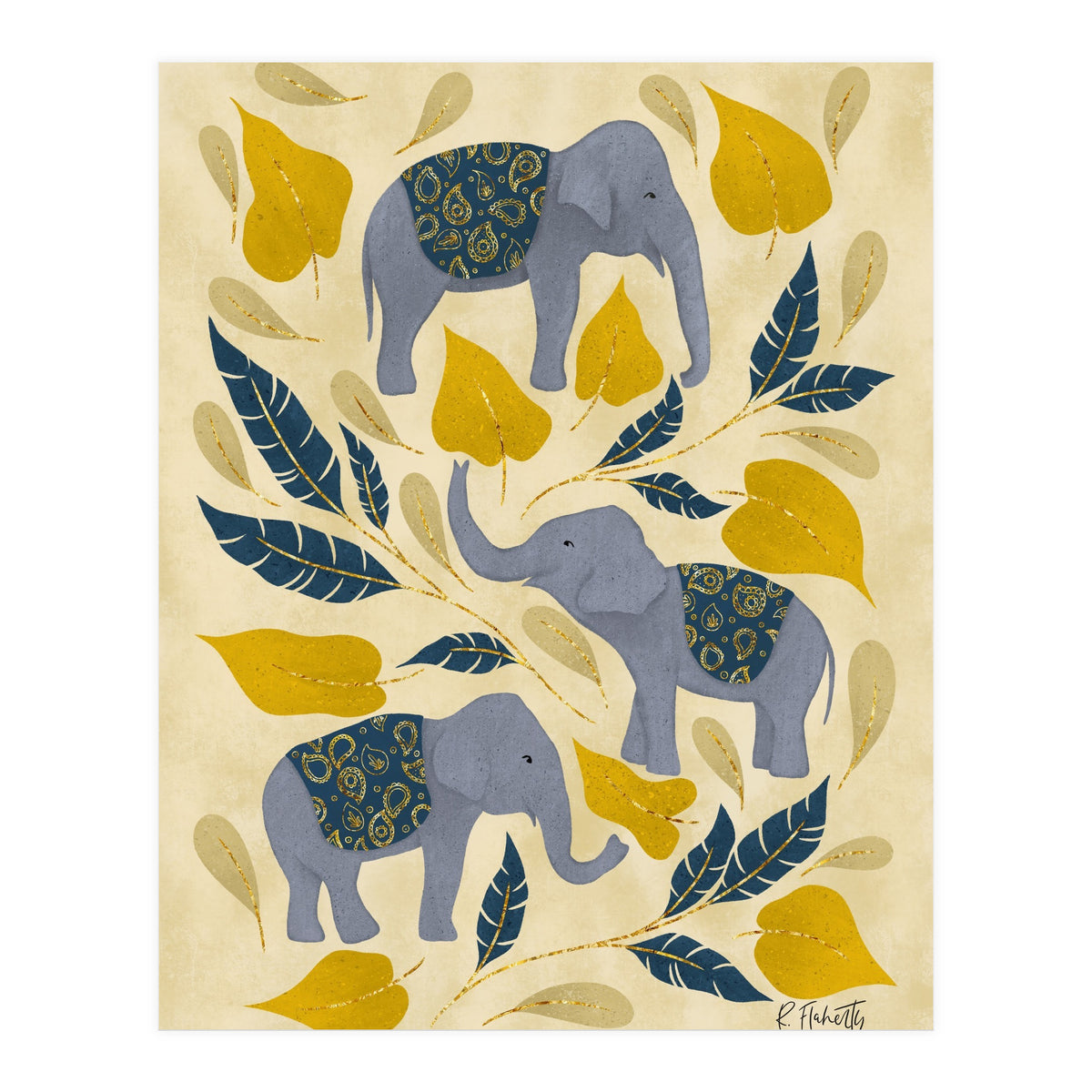 Jungle Elephants (Print Only)