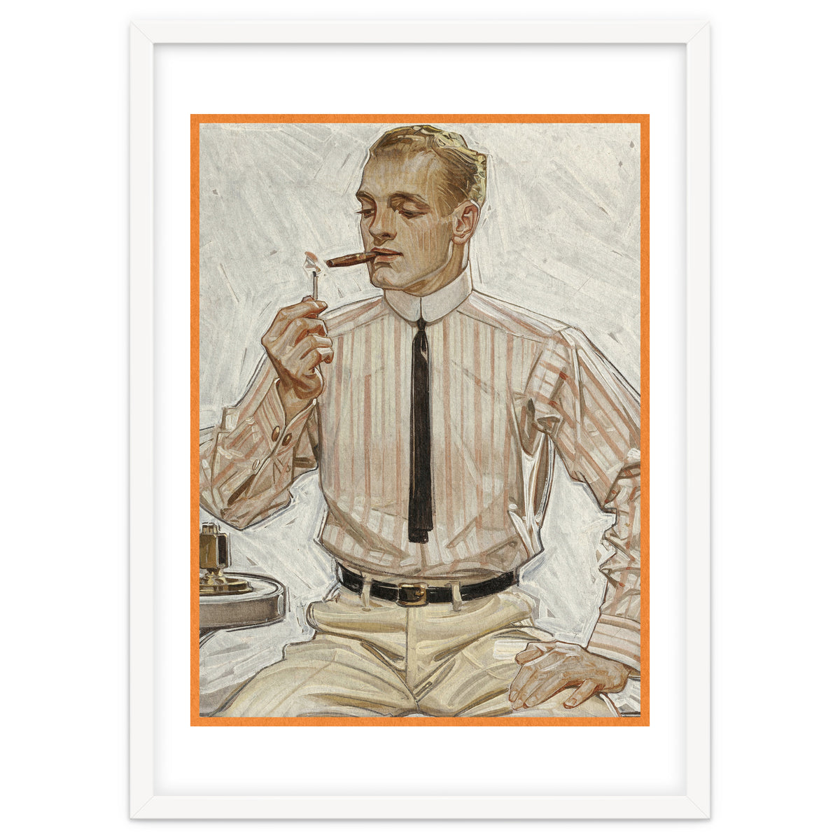 Collier's (ft. Smoking a Cigarette) Advertisement
