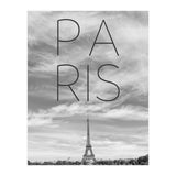 PARIS Eiffel Tower | Text & Skyline (Print Only) thumbnail
