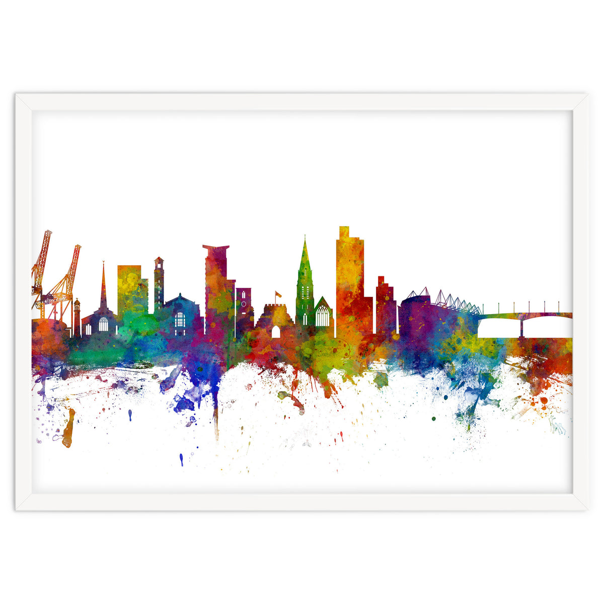 Southampton England Skyline