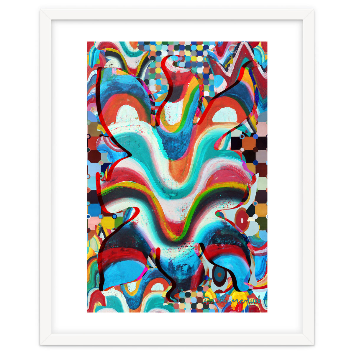 Pop Abstract 2023 Tapiz 83