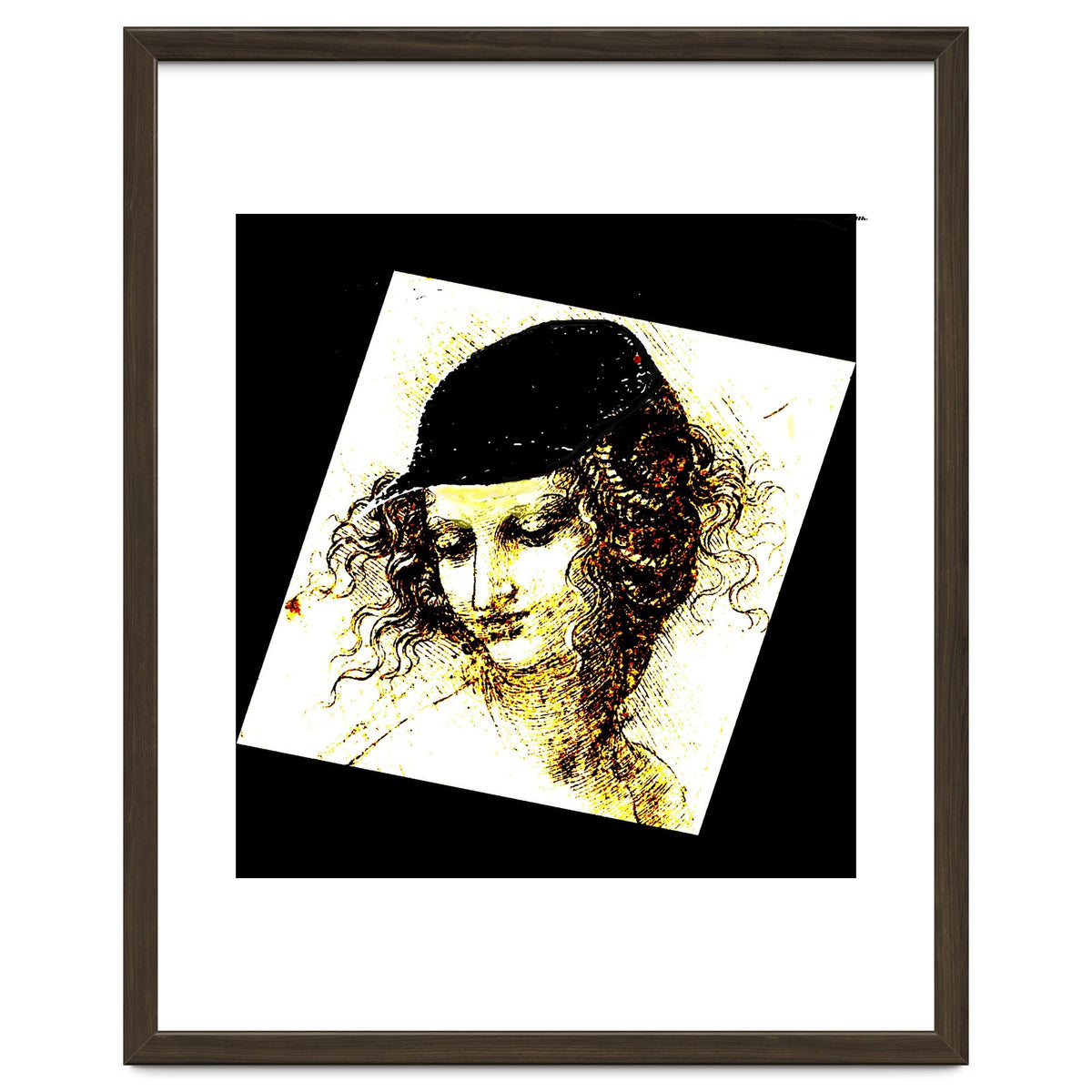 Renaissance women with baseball cap