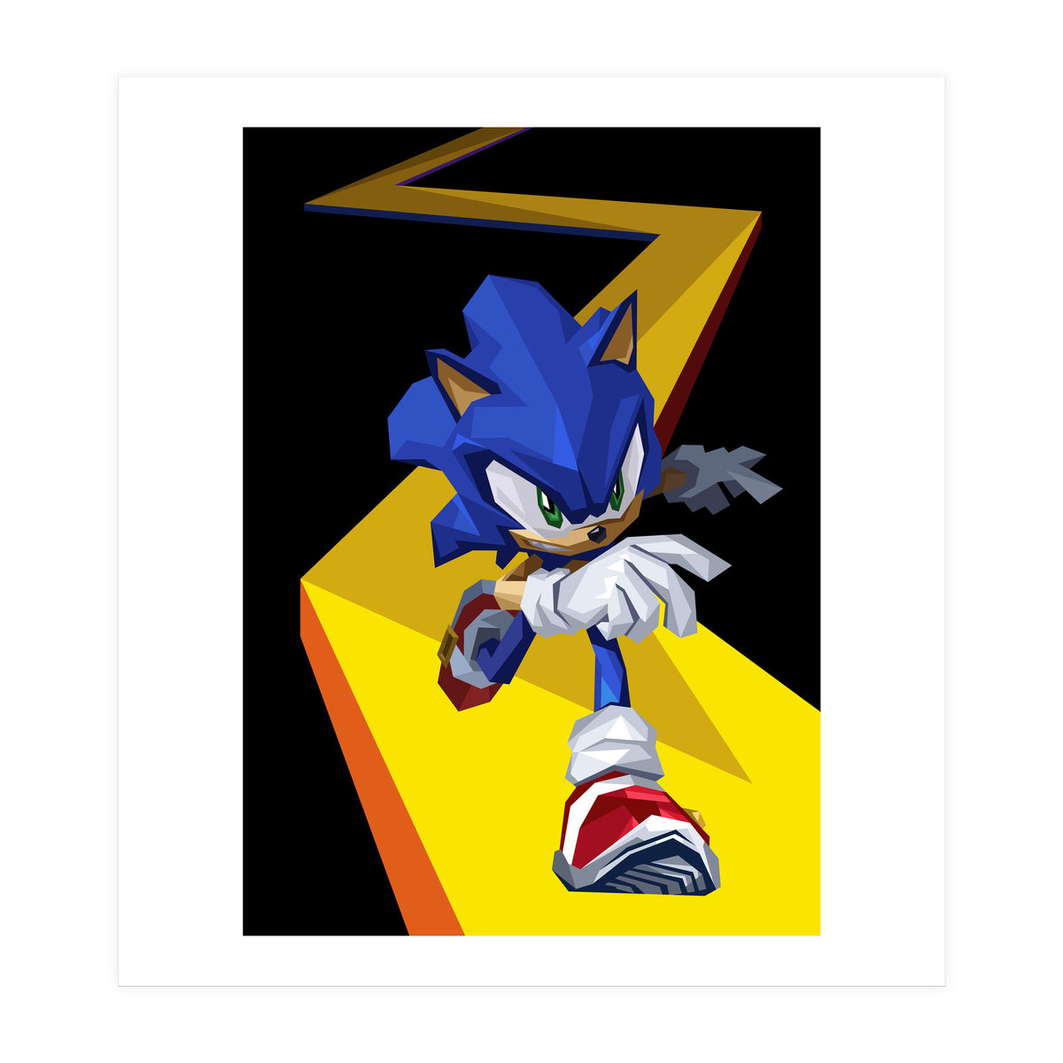 Sonic The Hedgehog (Print Only)