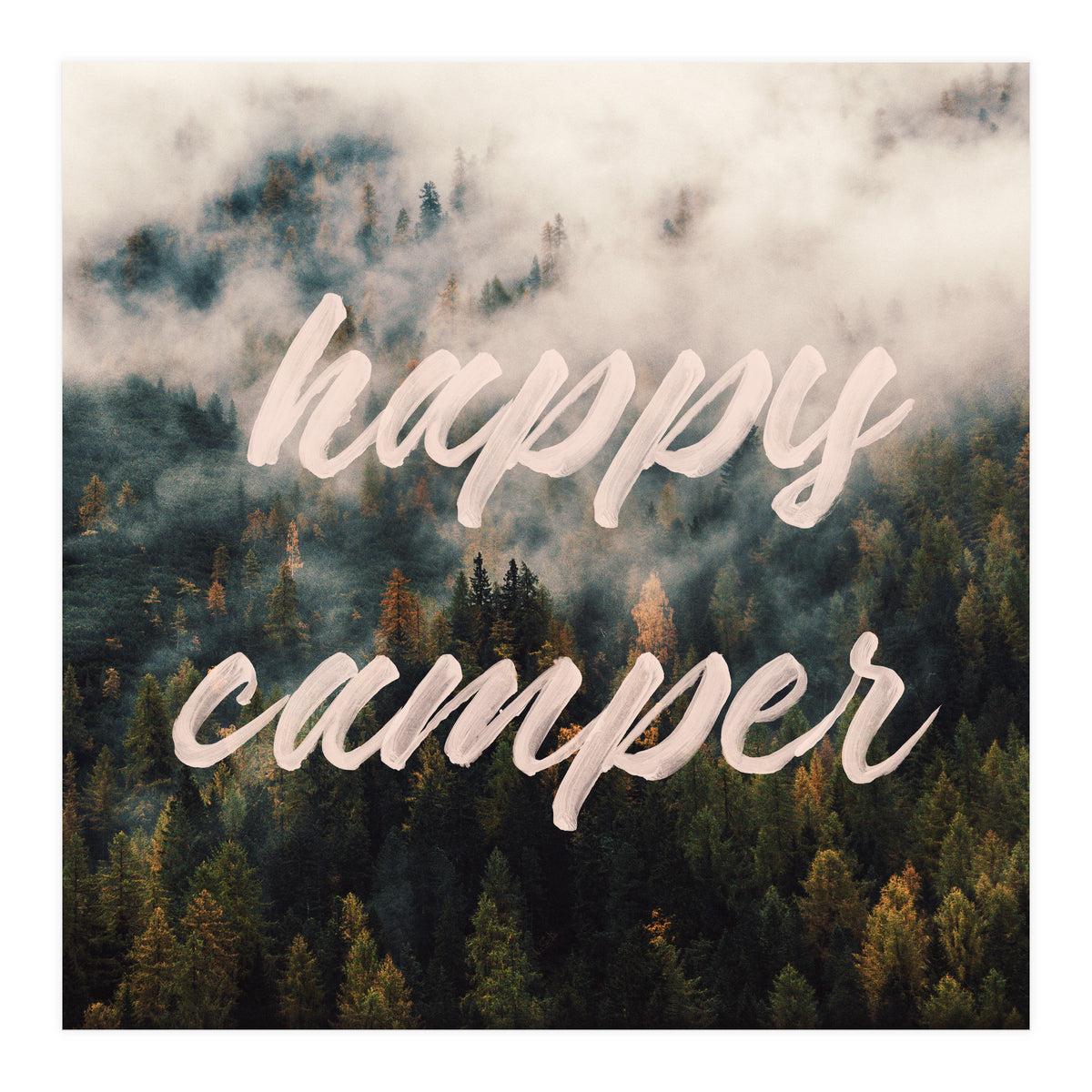 Happy Camper  (Print Only)