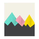 Pastel Mountains III (Print Only) thumbnail