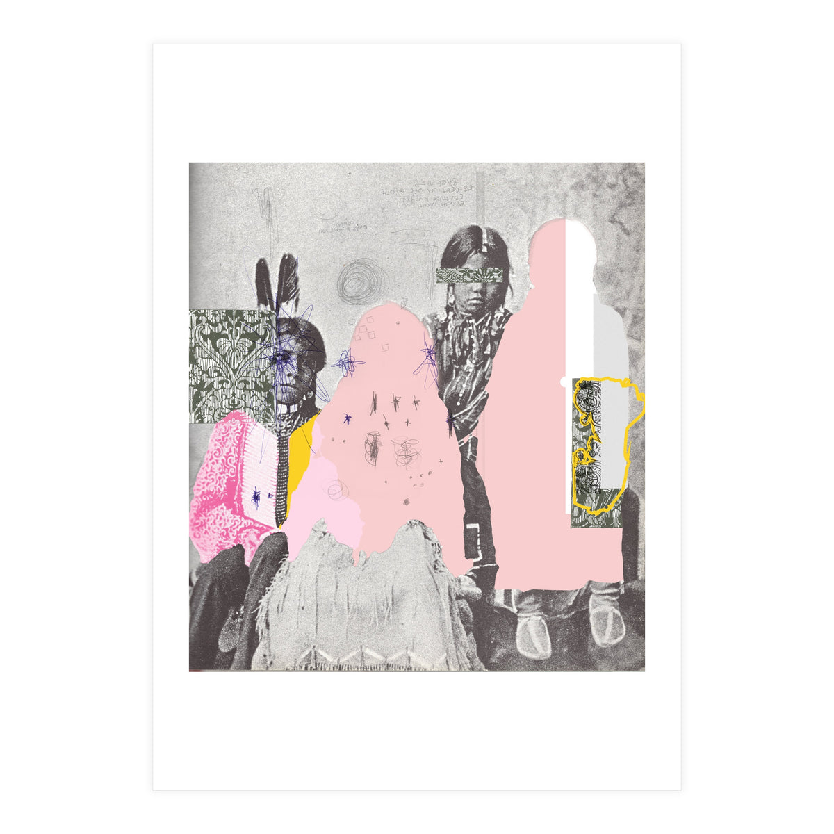 Indian Family Portrait Disaster · Childhood (Print Only)