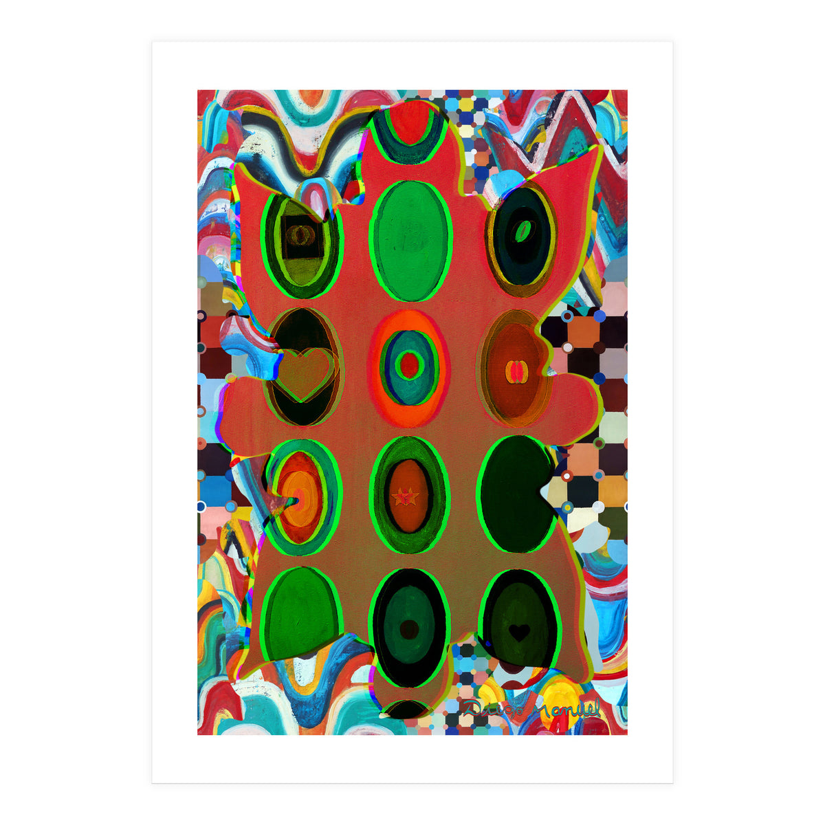 Pop Abstract 2023 Tapiz 98 (Print Only)
