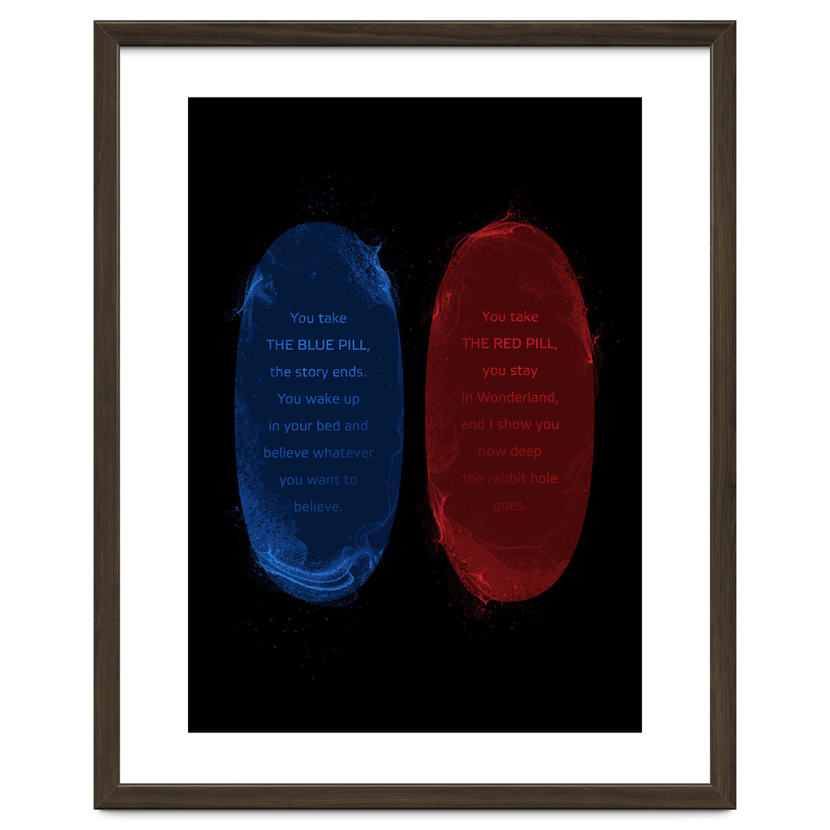 Red Blue Pills The Matrix