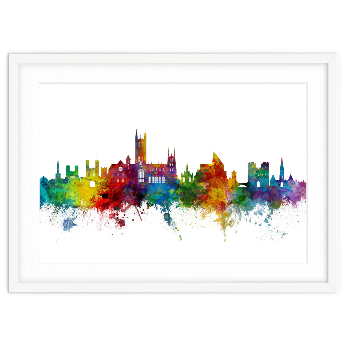 Canterbury England Skyline